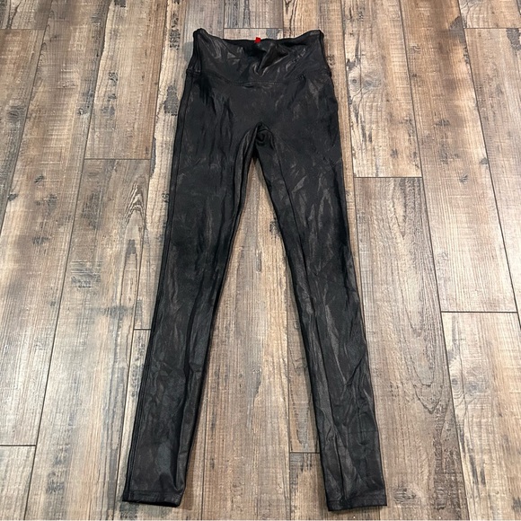 SPANX Pants - SPANX‎ Leggings Black Print Leggings Black Women's Size Small